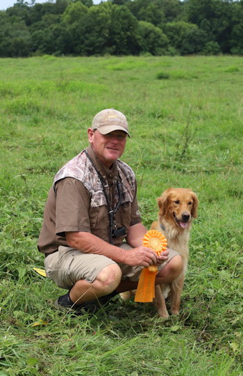 Py with trainer Jody Ware