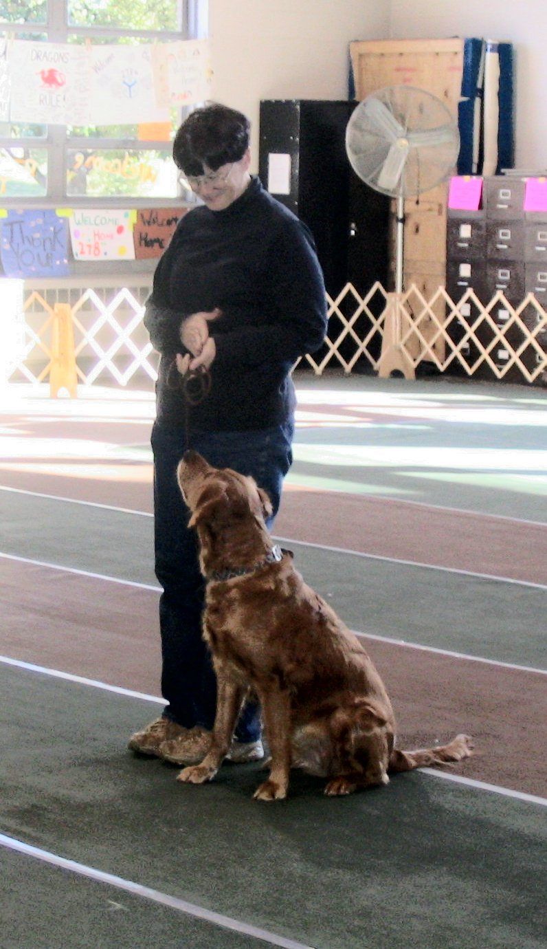 Hilfy and Karen in the lineup